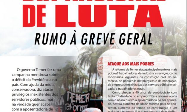 19 de fevereiro- Dia Nacional de Lutas