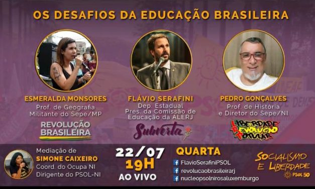 Vídeo do Debate “Os desafios da Educação Brasileira”