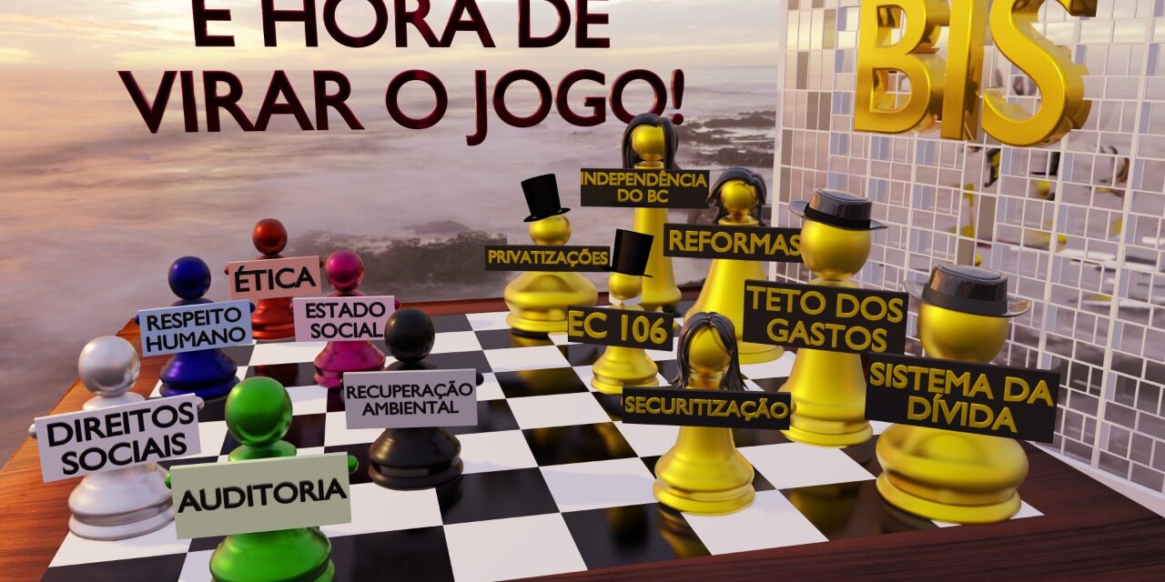 É hora de virar o jogo! Conheça e divulgue o material da Campanha da Auditoria Cidadã da Dívida – ACD! #ÉHORAdeVIRARoJOGO